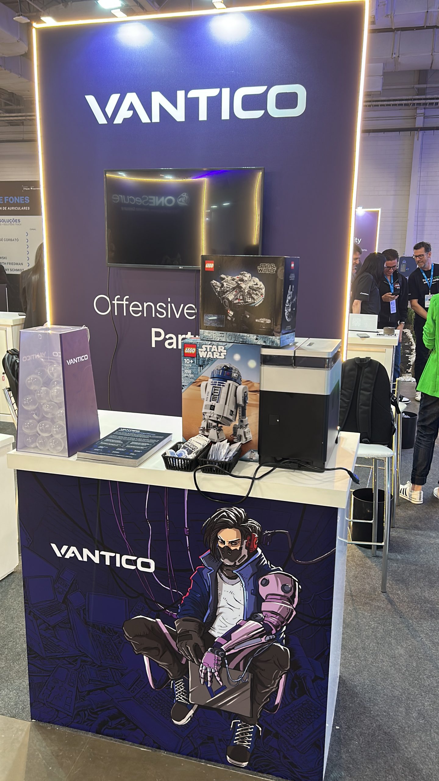 Nosso stand na Mind The Sec 2025