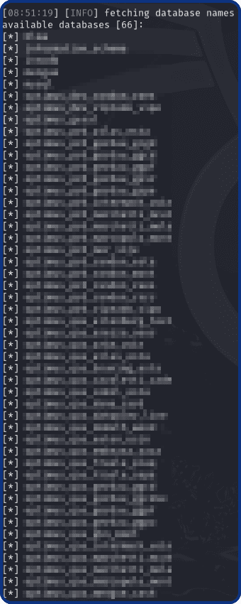 Como escrever um bom relatório de Pentest? - Banco de dados descobertos via falha de sql injection